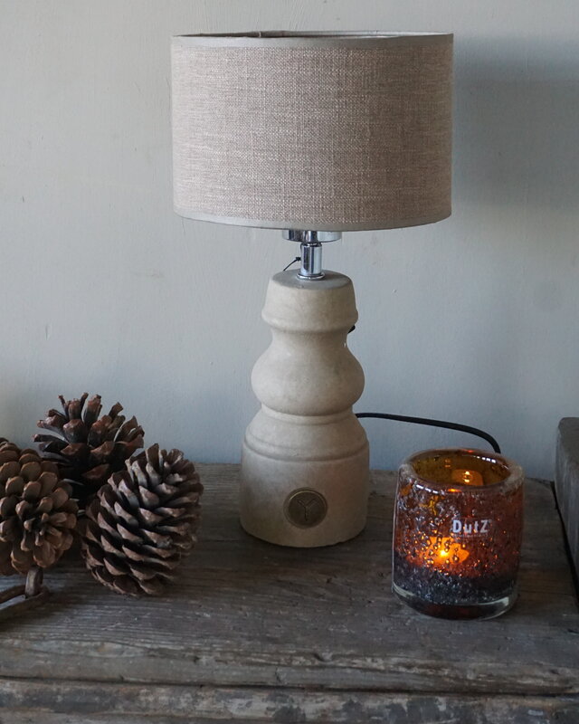 Brynxz Lampenvoet Baluster Grandeur | Majestic Taupe | H29xD10 cm