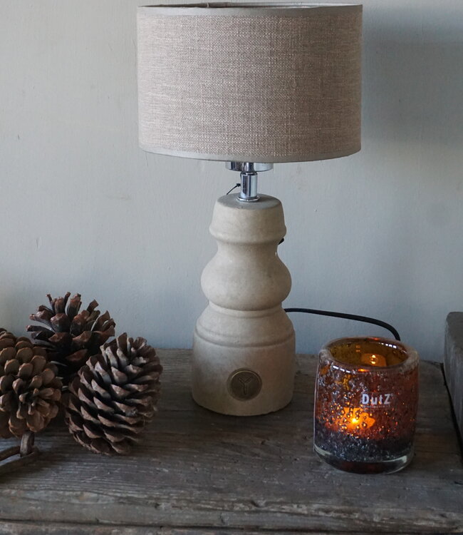 Brynxz Lampenvoet Baluster Grandeur | Majestic Taupe | H29xD10 cm