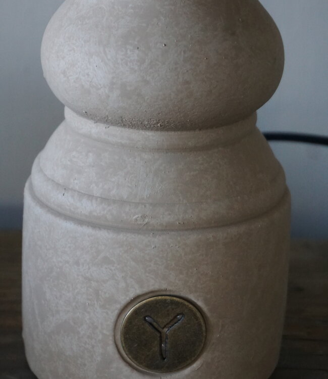 Brynxz Lampenvoet Baluster Grandeur | Majestic Taupe | H29xD10 cm