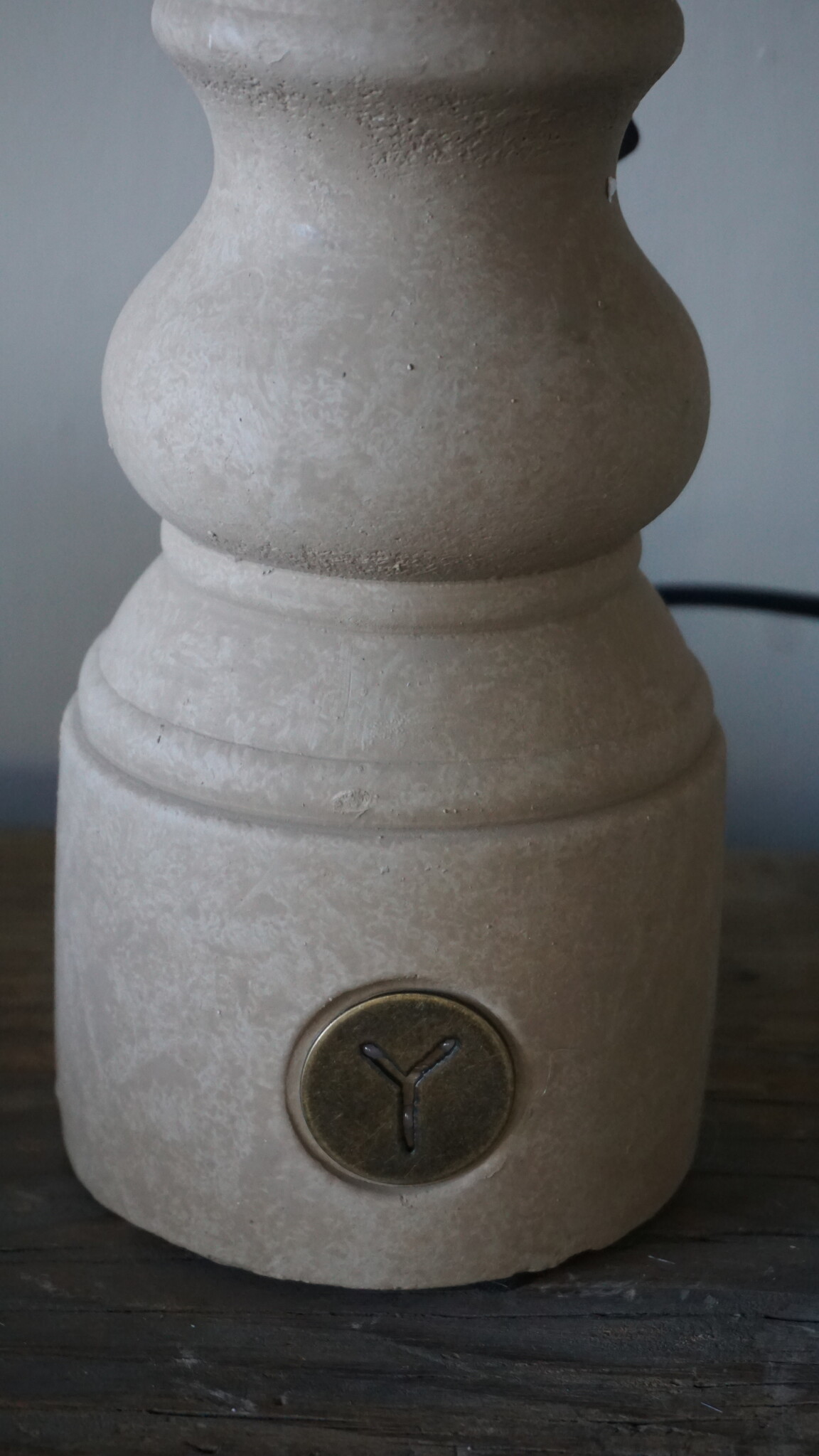 Brynxz Lampenvoet Baluster Grandeur | Majestic Taupe | H29xD10 cm