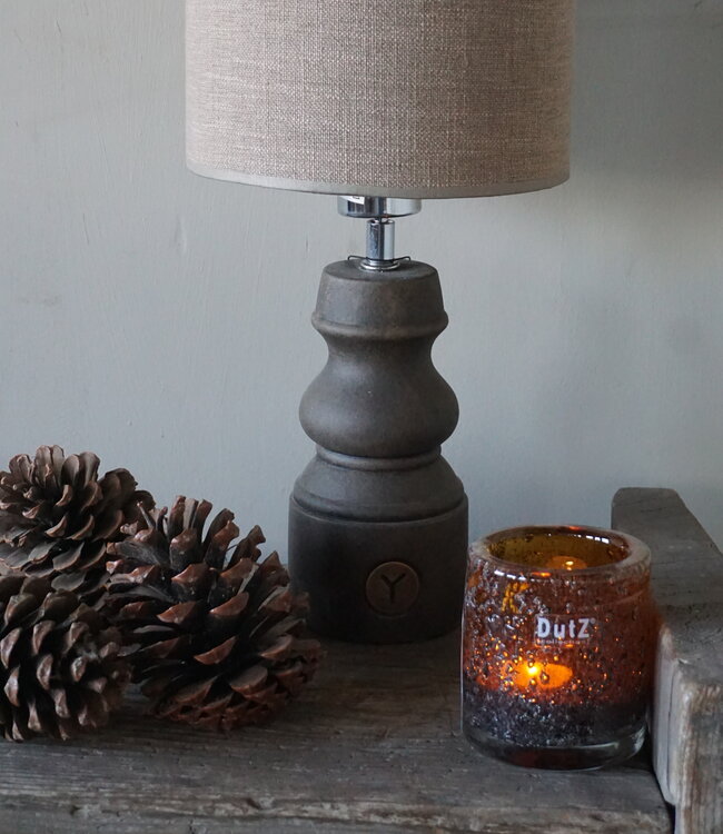 Brynxz Lampenvoet Baluster Grandeur | Majestic Brown | H29xD10 cm