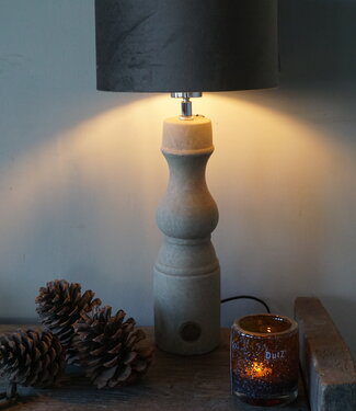 Brynxz Lampenvoet Baluster Grandeur | Majestic Taupe | H44 x D10 cm