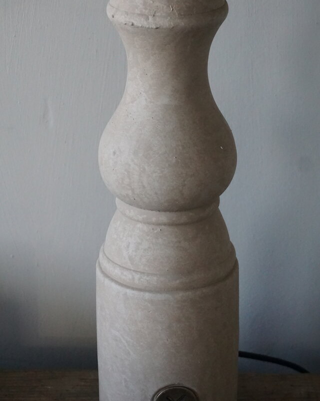 Brynxz Lampenvoet Baluster Grandeur | Majestic Taupe | H44 x D10 cm