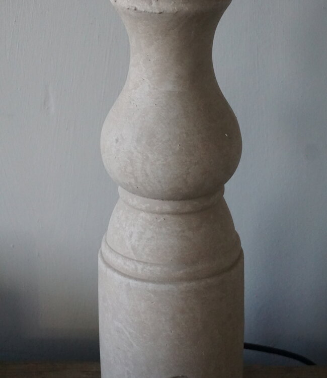 Brynxz Lampenvoet Baluster Grandeur | Majestic Taupe | H44 x D10 cm