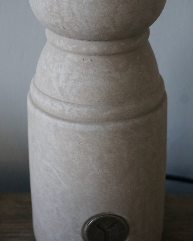 Brynxz Lampenvoet Baluster Grandeur | Majestic Taupe | H44 x D10 cm