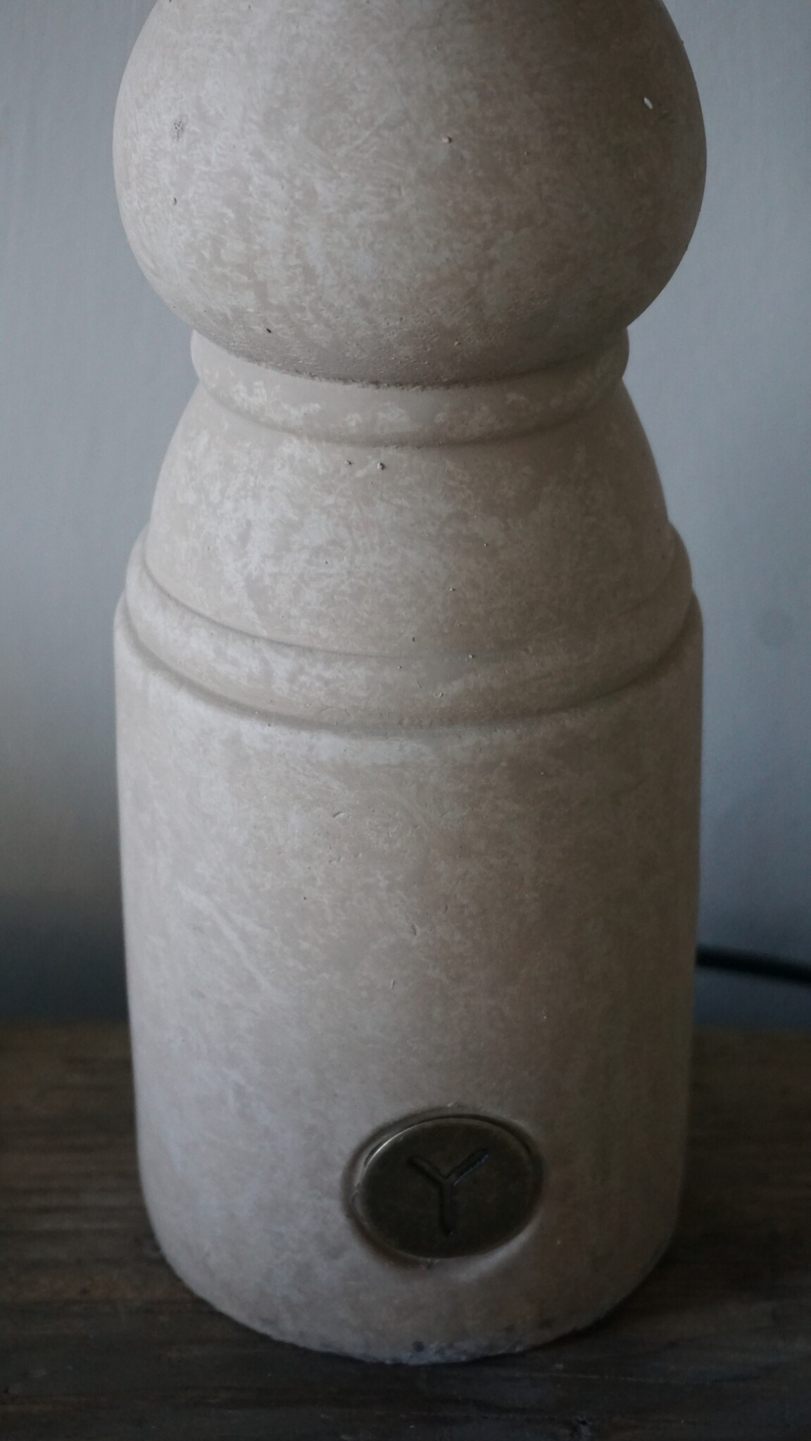 Brynxz Lampenvoet Baluster Grandeur | Majestic Taupe | H44 x D10 cm