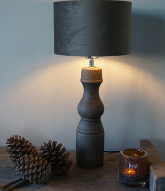 Brynxz Lampenvoet Baluster Grandeur | Majestic Brown | H44xD10 cm