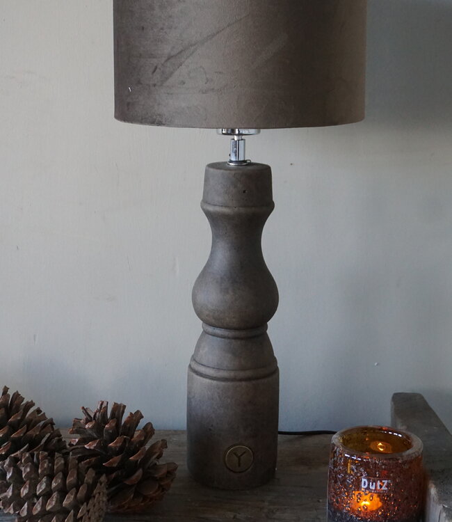 Brynxz Lampenvoet Baluster Grandeur | Majestic Brown | H44xD10 cm