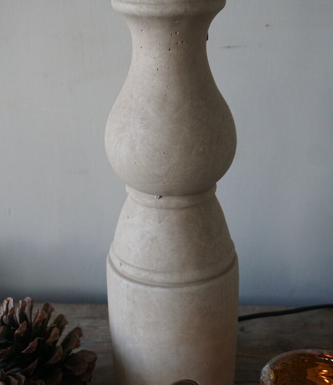 Brynxz Lampenvoet Baluster Grandeur | Majestic Taupe | H53xD12 cm