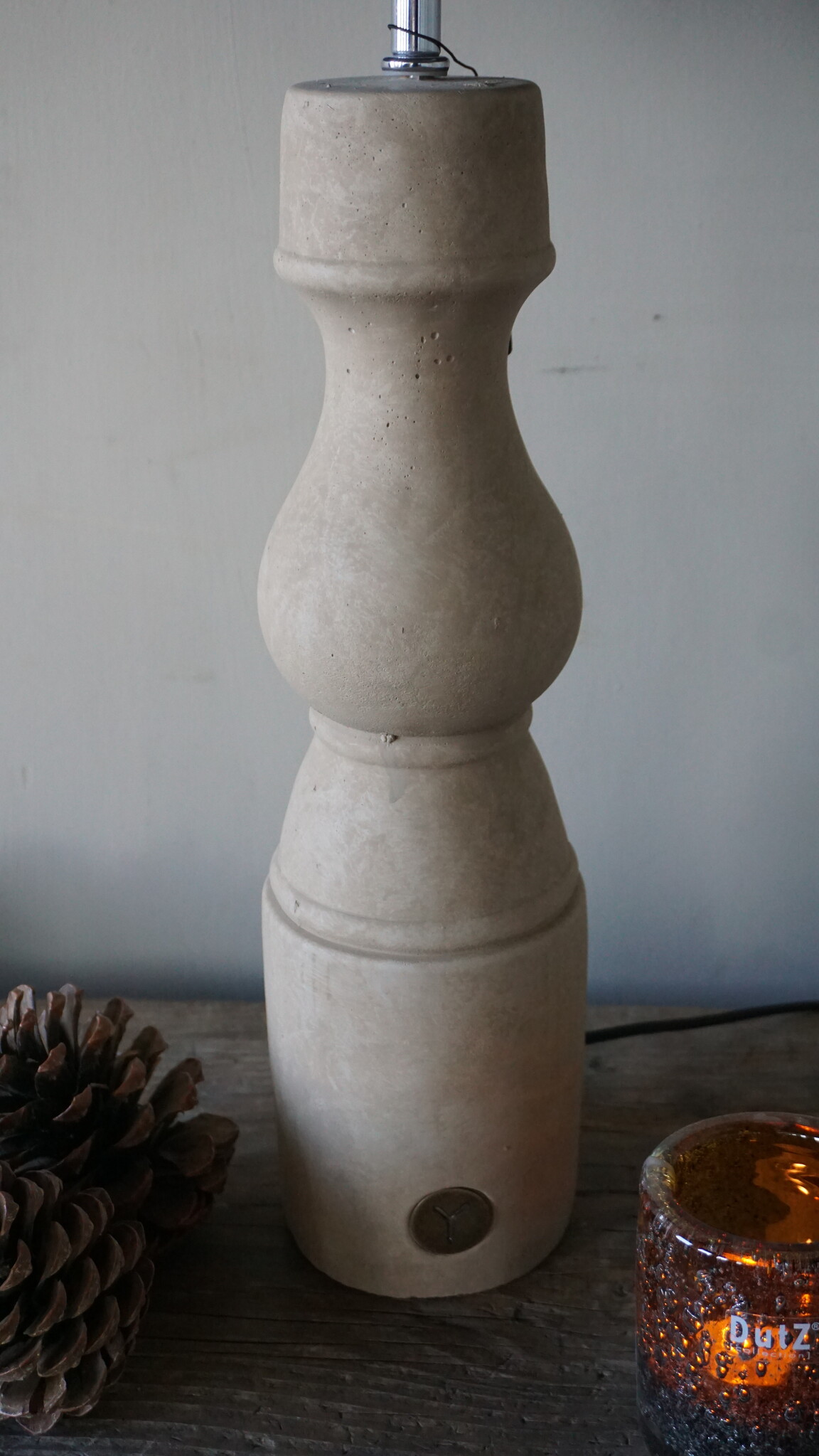 Brynxz Lampenvoet Baluster Grandeur | Majestic Taupe | H53xD12 cm
