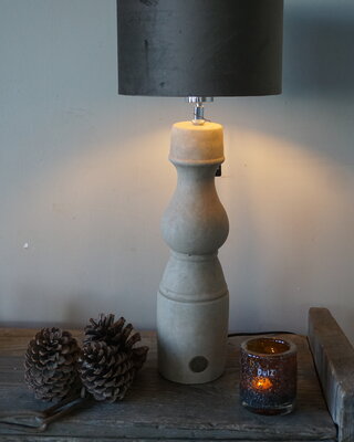 Brynxz Lampenvoet Baluster Grandeur | Majestic Taupe | H53xD12 cm