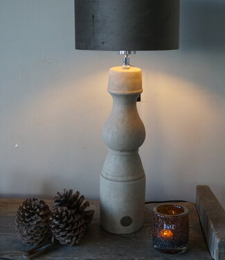 Brynxz Lampenvoet Baluster Grandeur | Majestic Taupe | H53xD12 cm