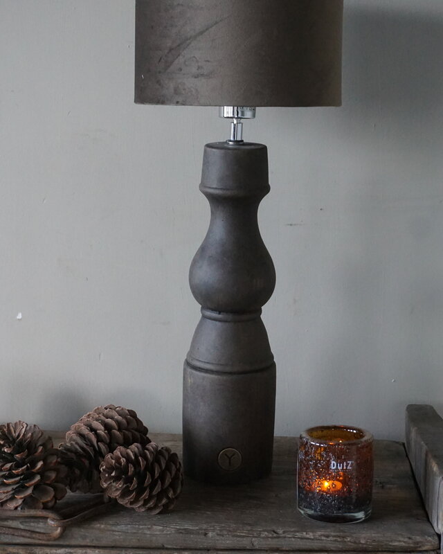 Brynxz Lampenvoet Baluster Grandeur | Majestic Brown | H53xD12 cm
