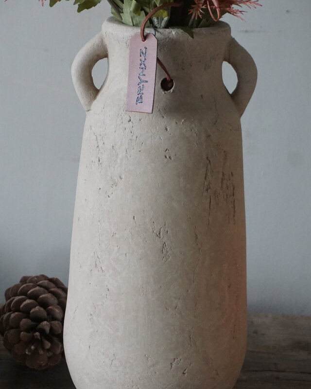 Brynxz Vaas Met 2 Oren | Majestic Taupe | H34 x D16 cm