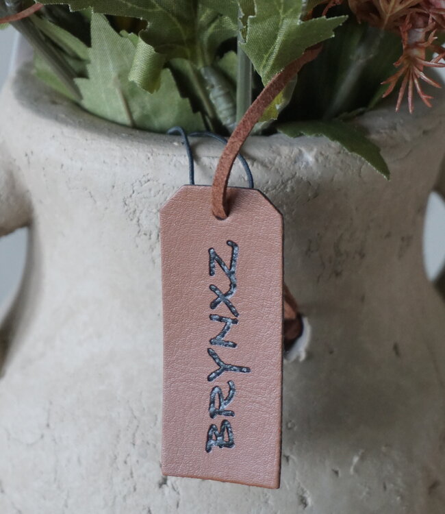 Brynxz Vaas Met 2 Oren | Majestic Taupe | H34 x D16 cm