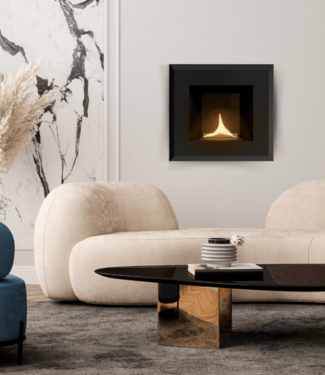 Tenderflame Wandhaard 59 × 21 × 59 cm Zwart Metaal