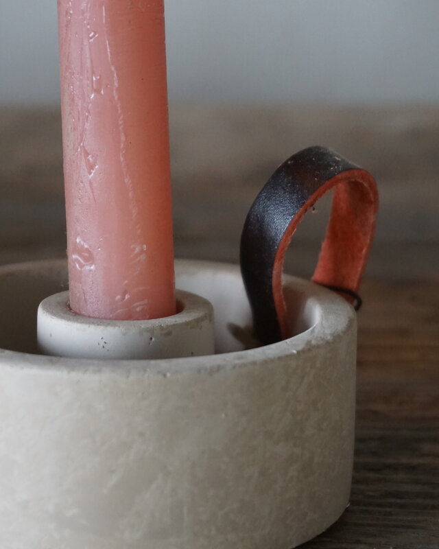 Brynxz Dinerkaarshouder | Majestic Taupe | H4 x D9 cm