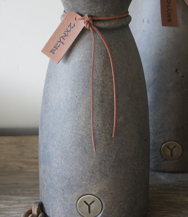 Brynxz Vaas Deluxe | Majestic Brown | H31 x D14 cm