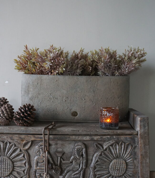 Brynxz Plantenbak Ovaal | Rustic | 56x18x24 cm