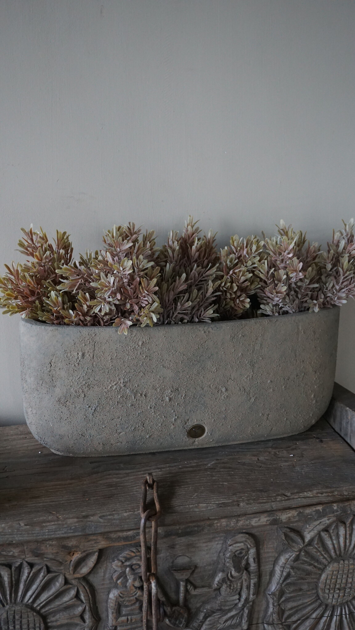Brynxz Plantenbak Ovaal | Rustic | 56x18x24 cm