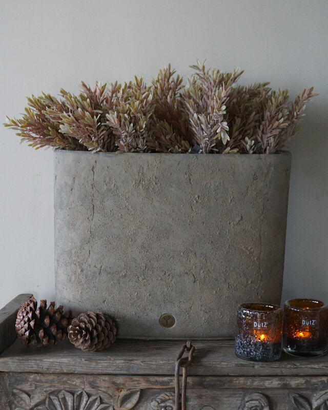 Brynxz Plantenbak Ovaal | Rustic | 47x17x40 cm