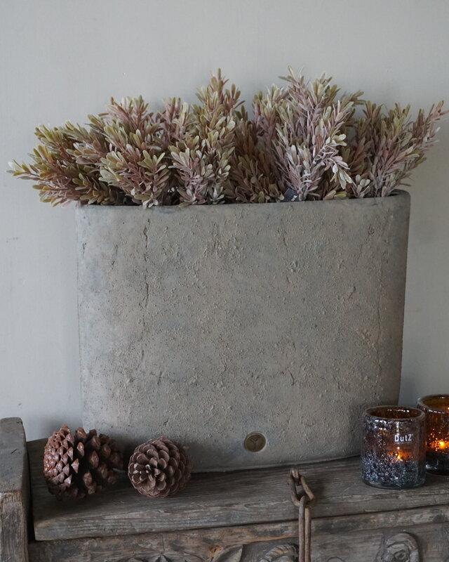 Brynxz Plantenbak Ovaal | Rustic | 47x17x40 cm