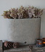 Brynxz Plantenbak Ovaal | Rustic | 47x17x40 cm