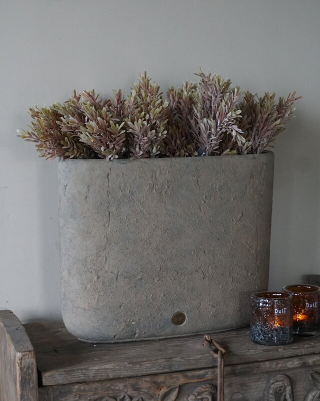 Brynxz Plantenbak Ovaal | Rustic | 47x17x40 cm