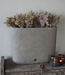 Brynxz Plantenbak Ovaal | Rustic | 47x17x40 cm
