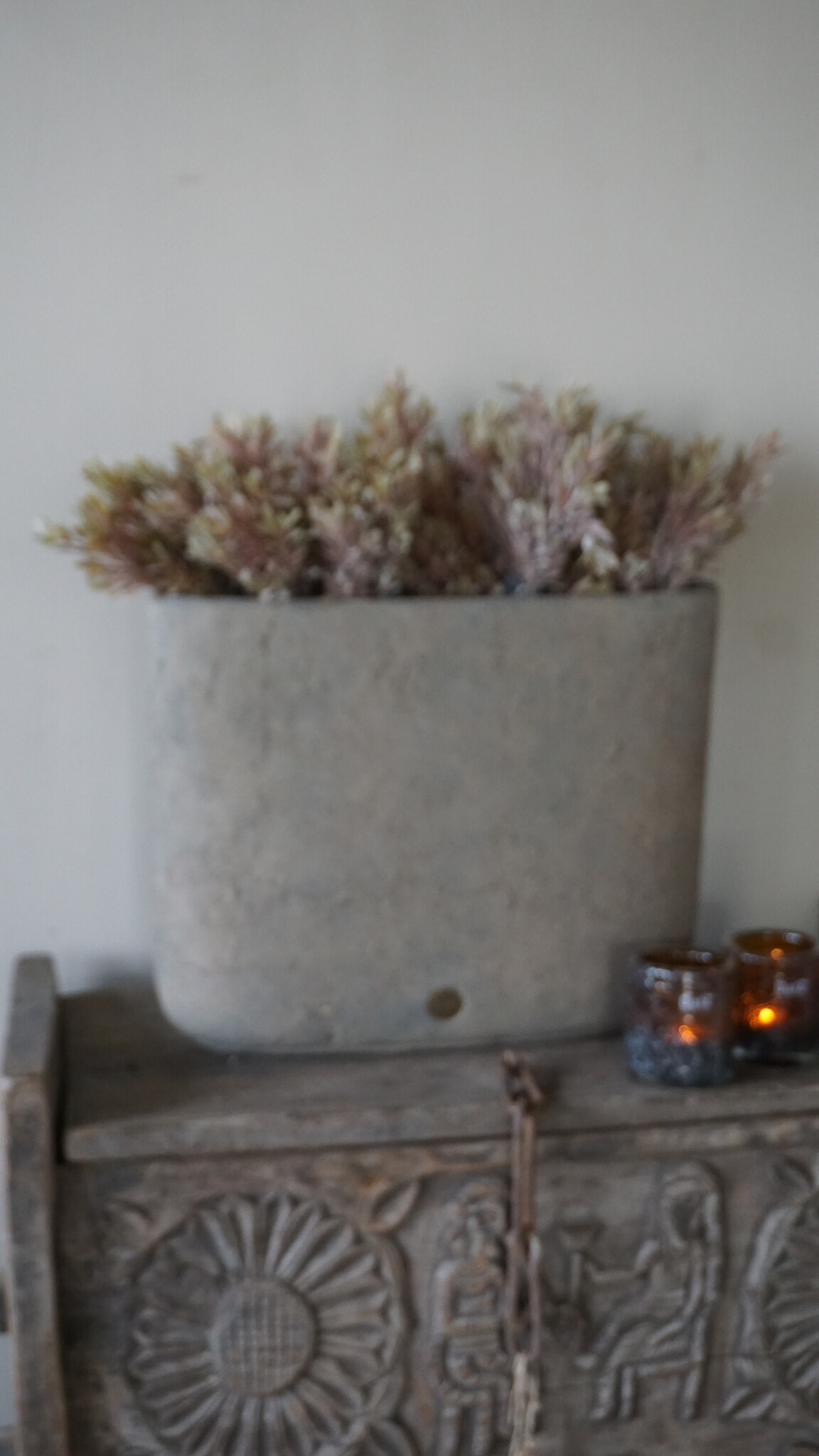 Brynxz Plantenbak Ovaal | Rustic | 47x17x40 cm