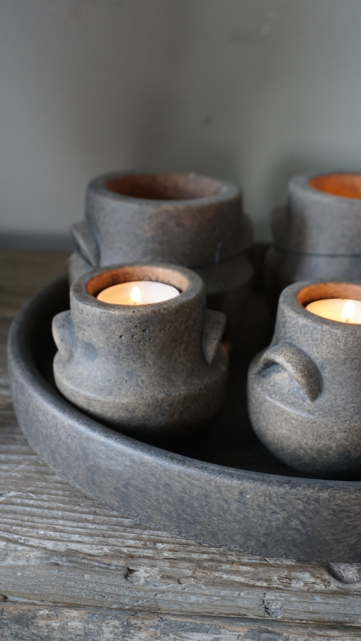 Brynxz Schaal Met Set Van 5 Kopjes | Majestic Brown