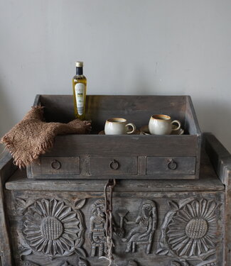 Rene Houtman Gruttersbak 3 Lades | H25 x B60 x D28 cm