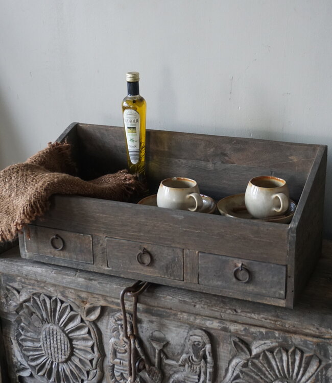 Rene Houtman Gruttersbak 3 Lades | H25 x B60 x D28 cm