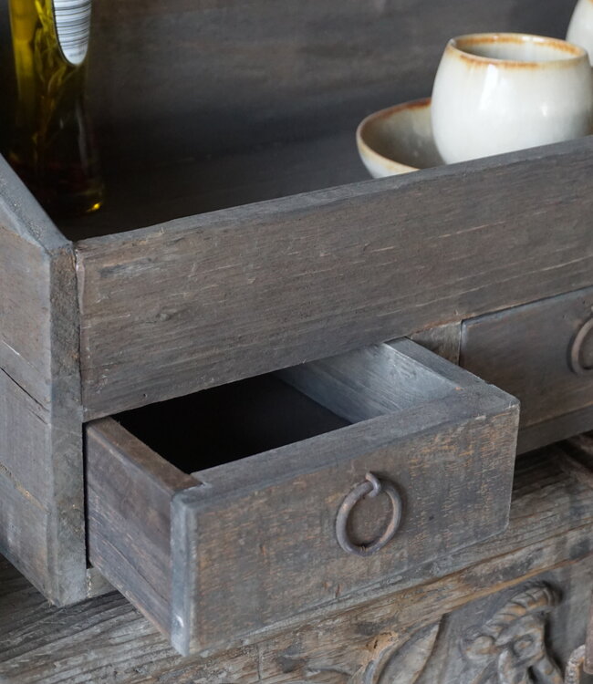 Rene Houtman Gruttersbak 3 Lades | H25 x B60 x D28 cm