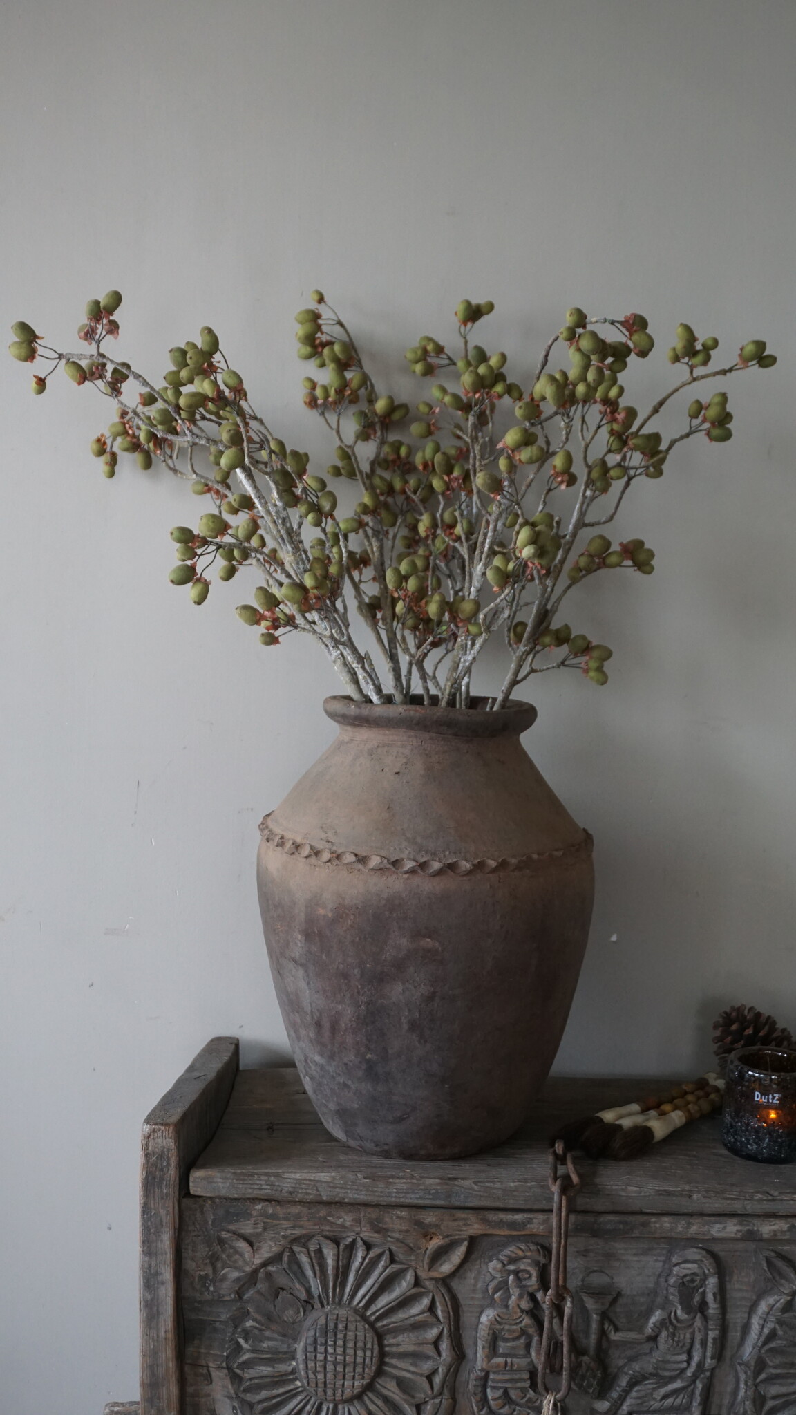 Be-Uniq Origineel Oude Claypot | India | H48 x D37 cm