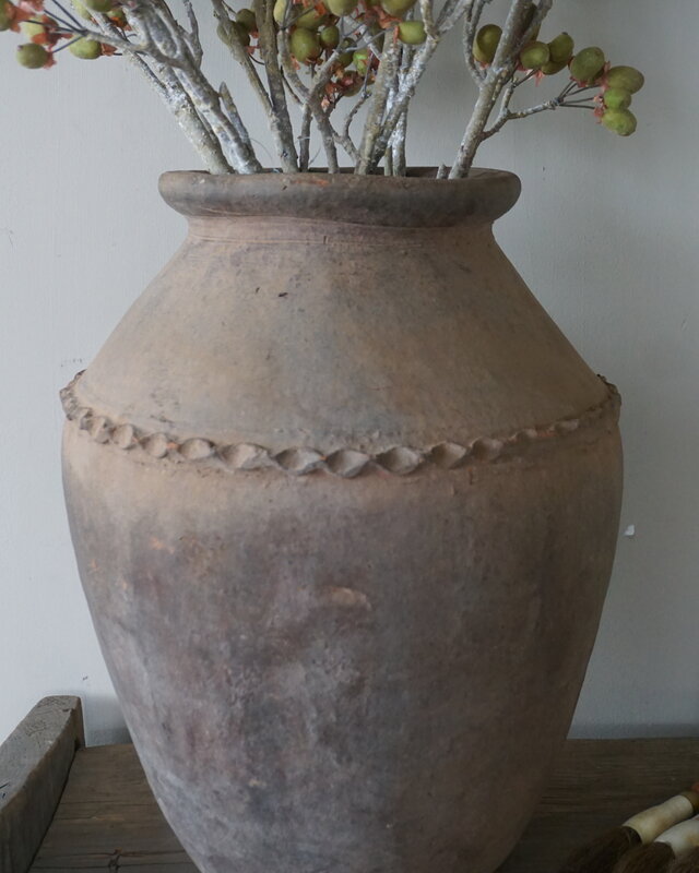 Be-Uniq Origineel Oude Claypot | India | H48 x D37 cm