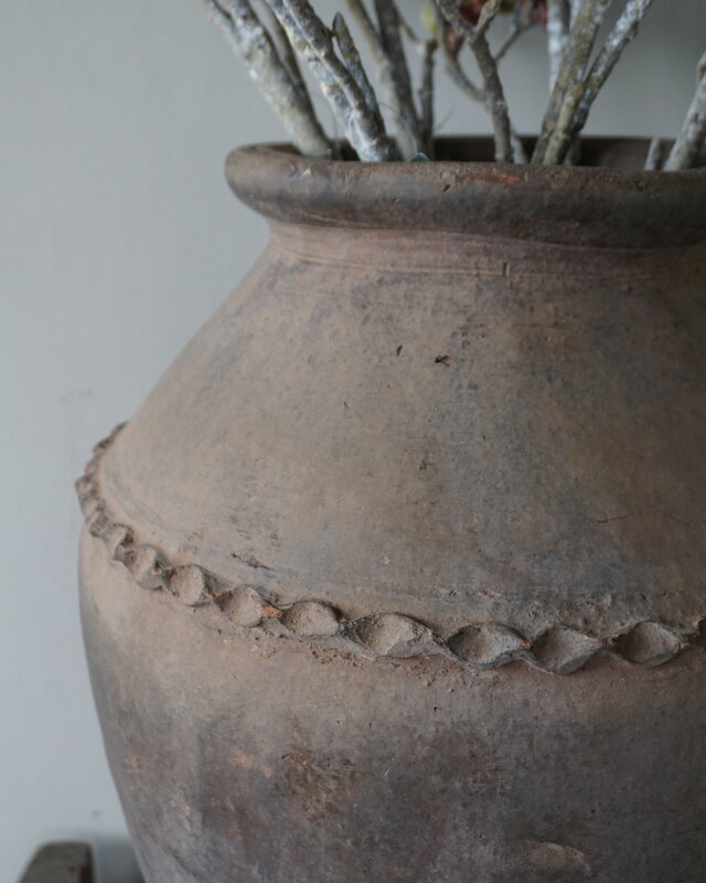 Be-Uniq Origineel Oude Claypot | India | H48 x D37 cm