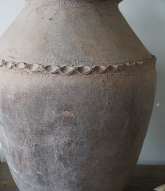 Be-Uniq Origineel Oude Claypot | India | H48 x D37 cm