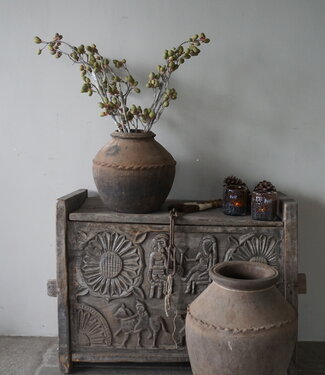 Be-Uniq Origineel Oude Claypot | India | H32 x D30 cm