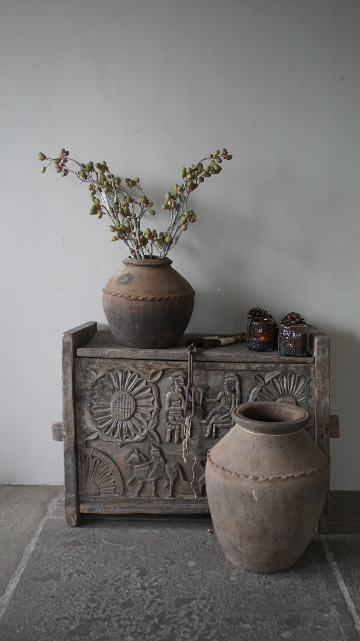 Be-Uniq Origineel Oude Claypot | India | H32 x D30 cm