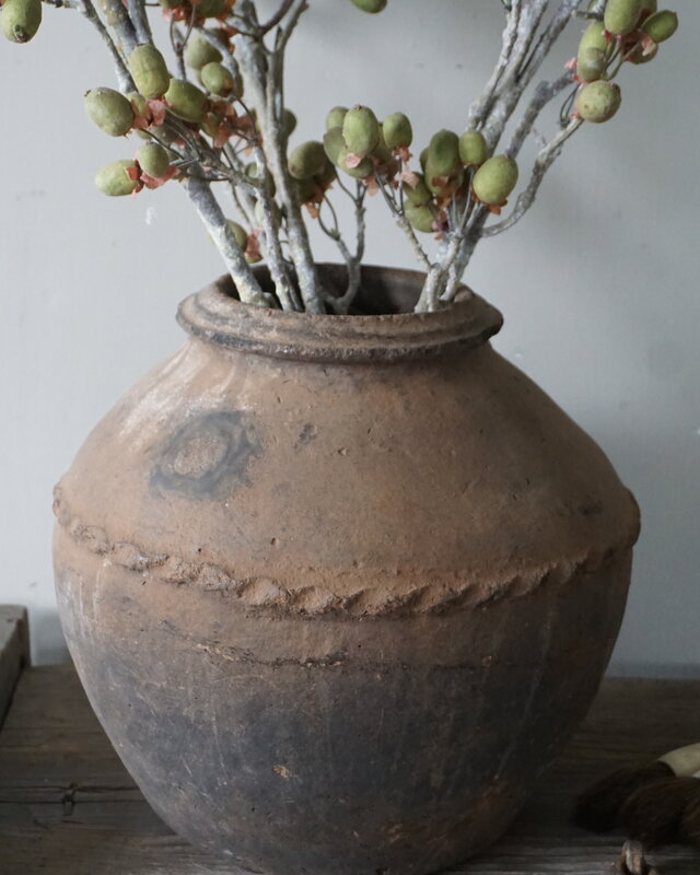 Be-Uniq Origineel Oude Claypot | India | H32 x D30 cm