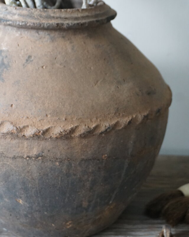 Be-Uniq Origineel Oude Claypot | India | H32 x D30 cm