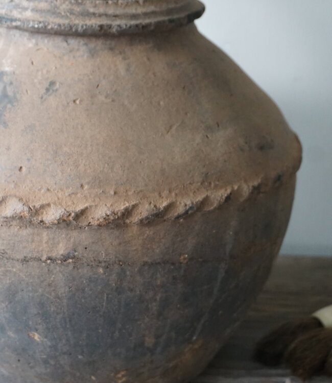 Be-Uniq Origineel Oude Claypot | India | H32 x D30 cm