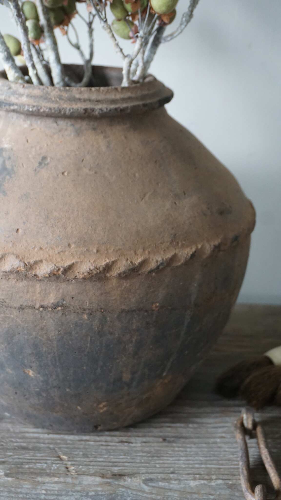 Be-Uniq Origineel Oude Claypot | India | H32 x D30 cm