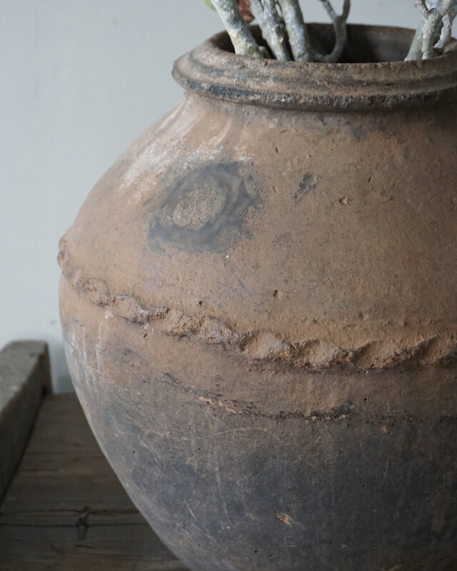 Be-Uniq Origineel Oude Claypot | India | H32 x D30 cm