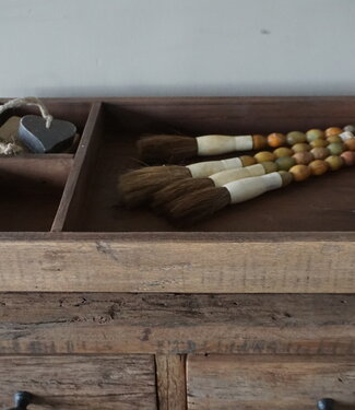 Be-Uniq Dienblad | Tray | Oud Hout | H6,5xB50xD30 cm