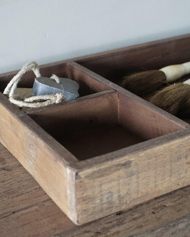 Be-Uniq Dienblad | Tray | Oud Hout | H6,5xB50xD30 cm