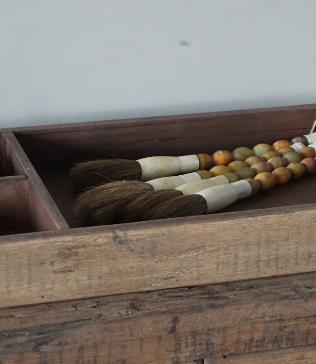 Be-Uniq Dienblad | Tray | Oud Hout | H6,5xB50xD30 cm