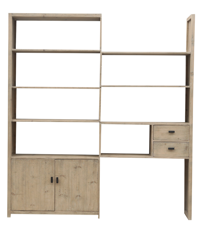 Rene Houtman Vakkenkast Uitschuifbaar H220 x B104 x D35 Cm (praktisch!)