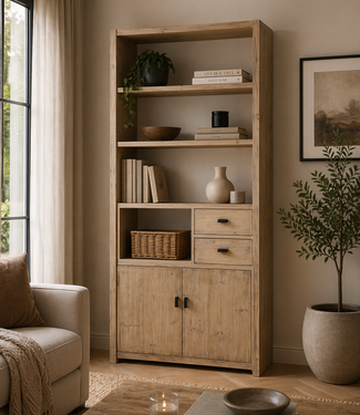 Rene Houtman Vakkenkast Uitschuifbaar H220 x B104 x D35 Cm (praktisch!)